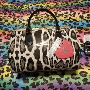 Leopard purse